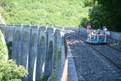 Sur les Rails du Larzac: train touristique et vélorail, OFFICE DE TOURISME LARZAC VALLEES