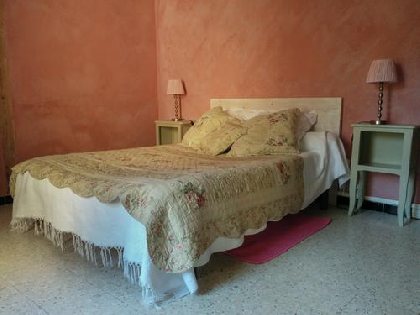 La chambre rose au rez de chaussée, bruno