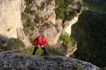 escalade grande voie, 
