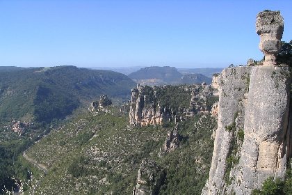 paysages gorges de la Jonte, 