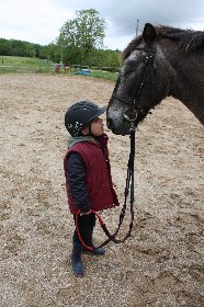 Ferme équestre de Saint Gauzy : Poney Club et Equithérapie, Mademoiselle GACHET-FRAYSSE Marie Noëlle