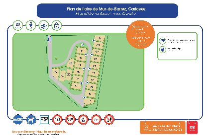 Aire de camping-car de Mur-de-Barrez, OFFICE DE TOURISME DU CANTON DE MUR DE BARREZ