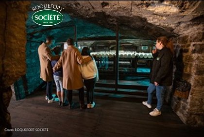 Visite des caves Roquefort Société, Restaurant Les Fleurines