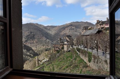Vue de la chambre 10, La Maison de Conques
