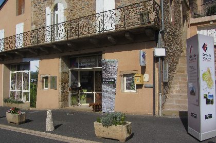vue extérieure, Office de Tourisme Rougier d'Aveyron Sud