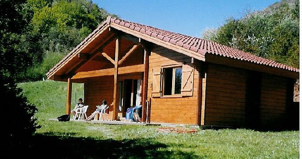 Chalet rouge