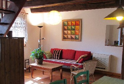 salon gîte maison de location Lascoumes village Conques, Office de tourisme Conques Marcillac