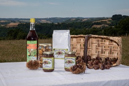 Marrons de l'Aveyron - Goûtez La Châtaigne, OT Terres d'Aveyron