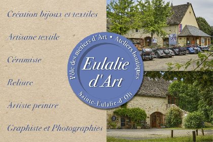 EULALIE D'ART - @FranckVillefranche , Office de Tourisme des Causses à l'Aubrac