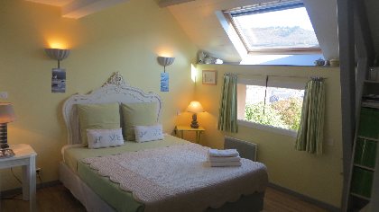 Côté Colline - Chambre, lit en 160, 