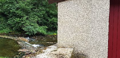 Arrière de la maison, Le moulin du Bousquet