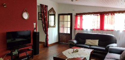 Vue du salon, Le moulin du Bousquet