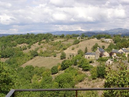 panorama sur les Monts d'Aubrac, M. Jean Paul BACH