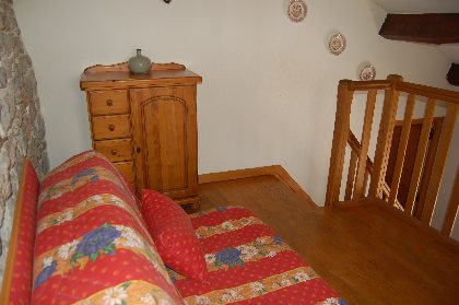 Mezzanine avec BZ du gîte Lou Clapas, Caroline Wittwer