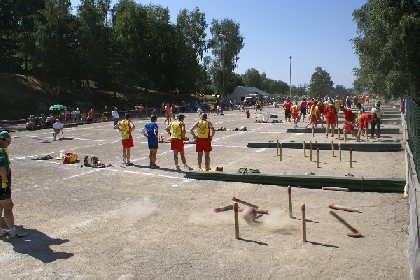 Championnat de l'Aveyron élite à Espalion, berceau des quilles, en 2009, Comité Sportif National des Quilles de Huit