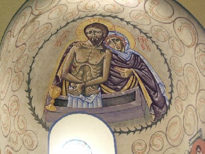 Visite de l'Eglise de Lagarde - Fresques de N. GRESCHNY, OFFICE DE TOURISME DU REQUISTANAIS