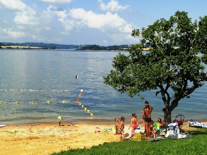 Plage des Vernhes, OFFICE DE TOURISME DE PARELOUP LEVEZOU