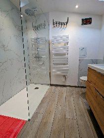 Chambre Automne entrée privée salle de bain, Michel Guichard - Le Lépadou Bas