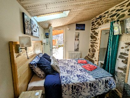 Chambre Automne entrée privée, Michel Guichard - Le Lépadou Bas