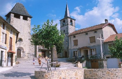 Saint Santin : village double, Office de tourisme de la Vallée du Lot
