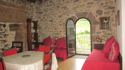 Salon et petit balcon, 