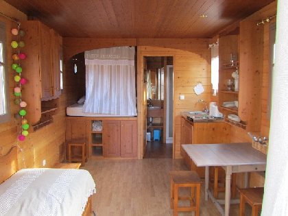 Roulotte à la ferme, OFFICE DE TOURISME LARZAC TEMPLIER CAUSSES ET VALLEES