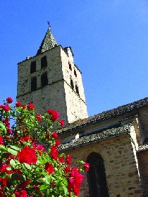 Sauveterre de Rouergue - collégiale St Christophe, OFFICE DE TOURISME PAYS SEGALI