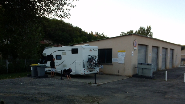 Aire de service pour Camping-car au Camping du Rouergue