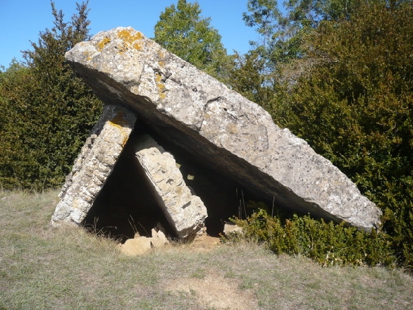 Point de vue et dolmen de La Glène 