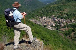 Randonnée à Conques, Comité Départemental du Tourisme de l'Aveyron