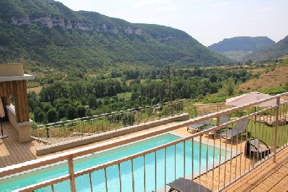 VUE VILLA GORGES DU TARN, OFFICE DE TOURISME DE MILLAU
