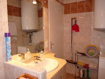 Salle d'eau gîte du Mansois, 