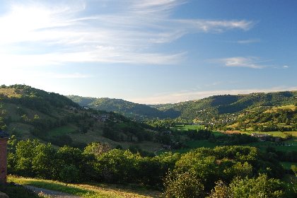 Vue maison Lou Secadou, 