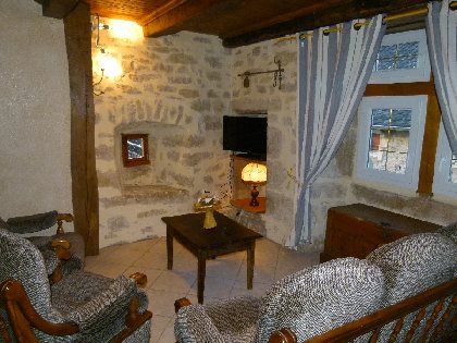 Gîte de Cervel - RDC : séjour, Bernadette Azemar