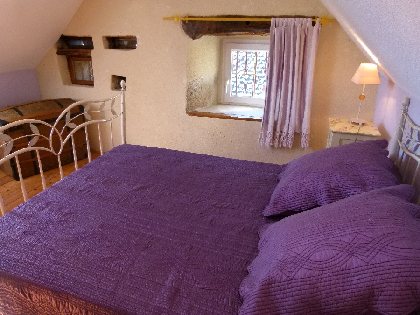 Gîte de Cervel - 1er étage - chambre à lit double, Bernadette Azemar