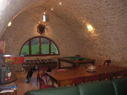 La salle de jeux du gite de la Cazelle, OFFICE DE TOURISME INTERCANTONAL SAINT GENIEZ  / CAMPAGNAC