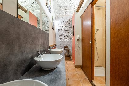 Sanitaires communs, Le Gîte 