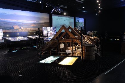 Salle muséographique, La Maison de l'Aubrac - Tartinerie