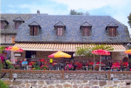 Auberge Fleurie - terrasse, AUBERGE FLEURIE