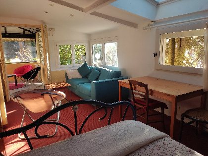 La rose de Jéricho chambre bambou, OFFICE DE TOURISME DE PARELOUP LEVEZOU