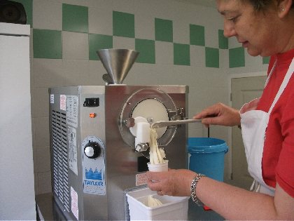 Glace artisanale au lait de brebis, EARL Piquetalen