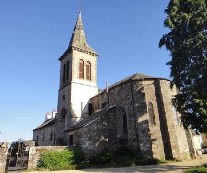 Eglise de Bouloc, OFFICE DE TOURISME DE SALLES CURAN - PARELOUP
