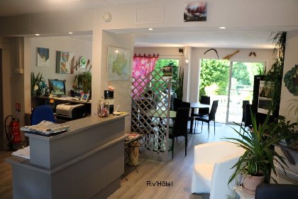 accueil réception, Riv'Hôtel