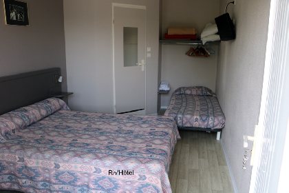 chambre 3 pers, Riv'Hôtel
