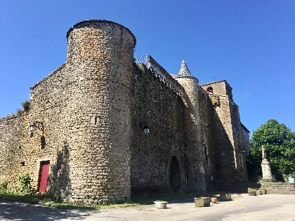 Fort de Saint-Jean d'Alcas, vue des remparts Nord et Est, 