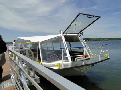 Bateau-promenade Le Papillon Jaune sur le lac de Pareloup (groupes), OFFICE DE TOURISME DE PARELOUP LEVEZOU