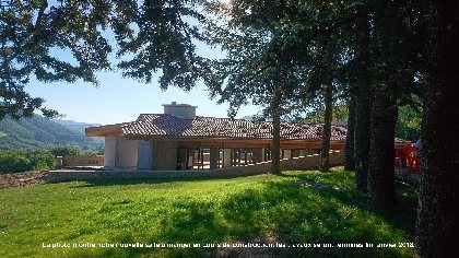 Le Hameau de Moulès (groupes) : nouvelle salle à manger, Le Hameau de Moulès