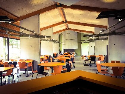 Le Hameau de Moulès : nouvelle salle à manger, Le Hameau du Moulès