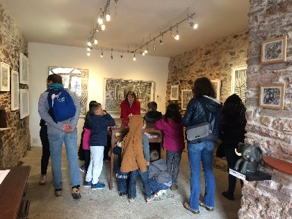 Journée insolite en classe au Musée des Arts Buissonniers (groupes), Musée des Arts Buissonniers