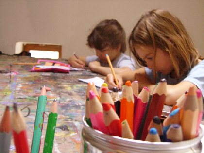 Atelier au cours d'une journée à Saint-Sever, 